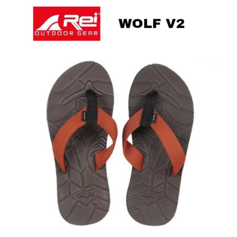 Sandal Jepit Rei Wolf V2 Ori100%