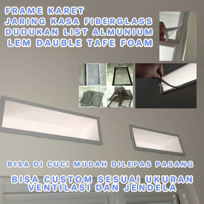 Kasa / kawat nyamuk fiber glas
