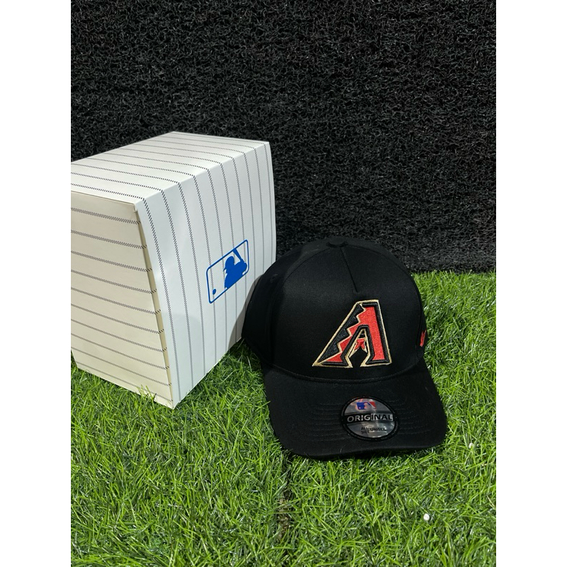 Logo Arizona Diamond/Bahan hitam/Topi premium