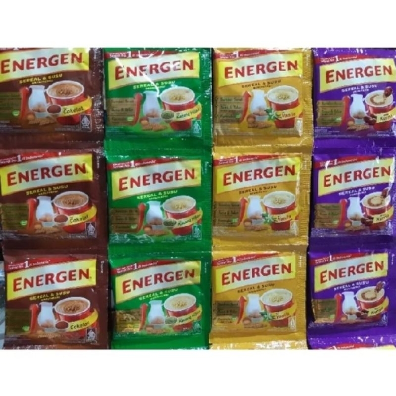 

Energen Sereal 1 renceng isi 10 sachet @39g