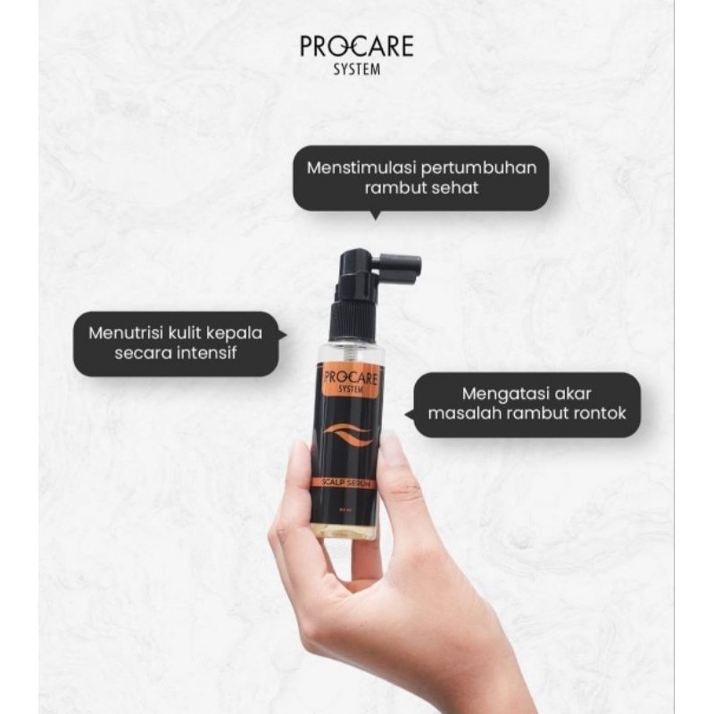 Procare System Scalp Serum  60ml  By Rudy Hadisuwarno Serum Rambut Rontok