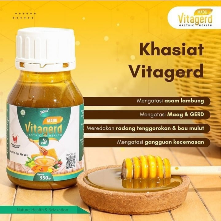

Madu Madu Vitagerd Vitagred Vita Gerd Obat Herbal Original Asli Bpom