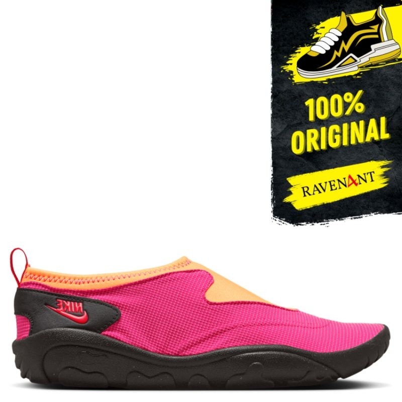 NIKE Aqua Turf Vivid Pink ORIGINAL - Sepatu Sandal Slip On Outdoor Pria/Wanita