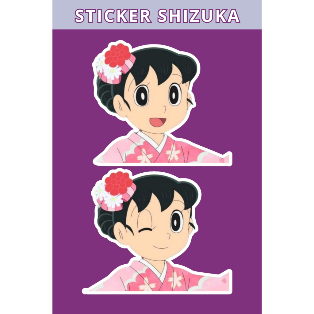 

Sticker Shizuka Custom Non Cutting 10x15cm - Sticker Aesthetic Keren untuk HP, Laptop, Helm, Motor & Barang Kesayangan - Sticker Berkualitas dan Mudah Dipasang