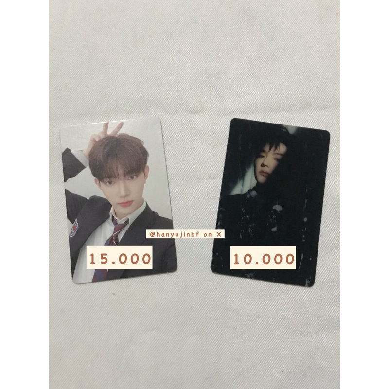 PHOTOCARD ZHANG HAO ZB1 ZEROBASEONE