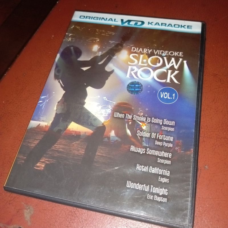 VCD Musik Karaoke SLOW ROCK