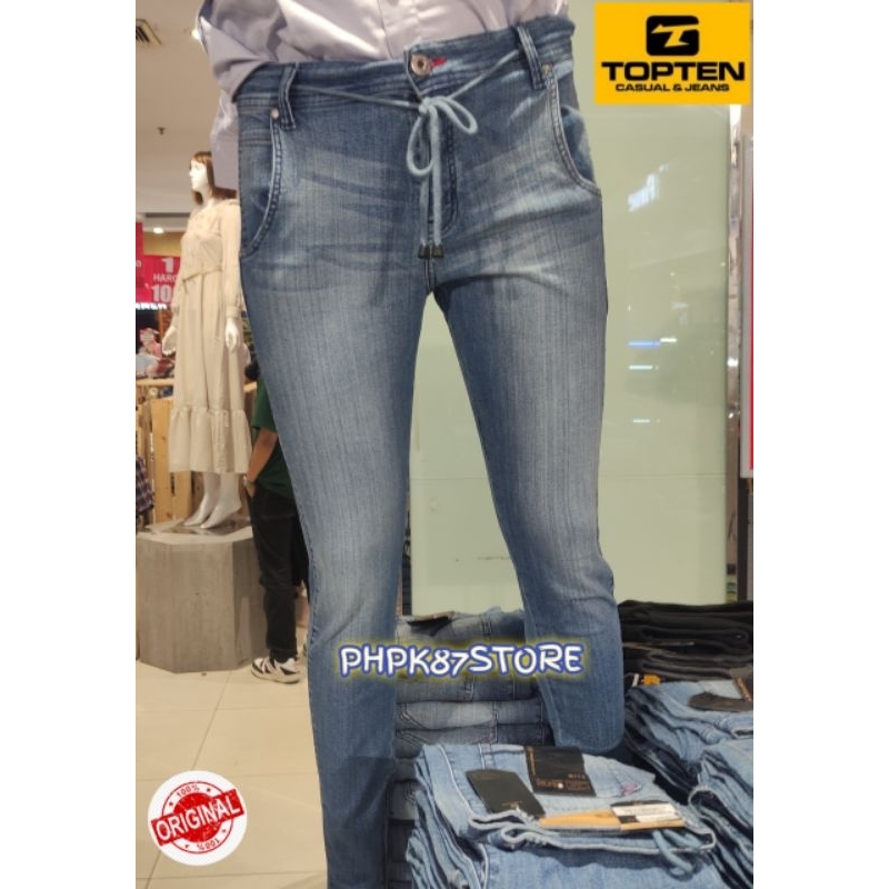 CELANA PANJANG PRIA SLIM FIT TOPTEN,CELANA ORIGINAL BAGIAN BAWAH PAKE  SLETING