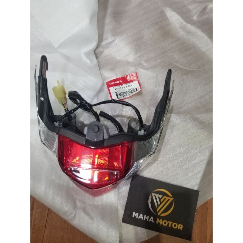 stoplamp assy  lampu stop belakang beat karbu, kode 33700KVY961