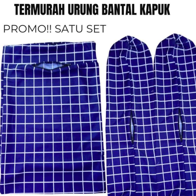 Termurah Urung Bantal Kapuk Promo Satu Set Bahan Premium(2 bantal 1 guling)