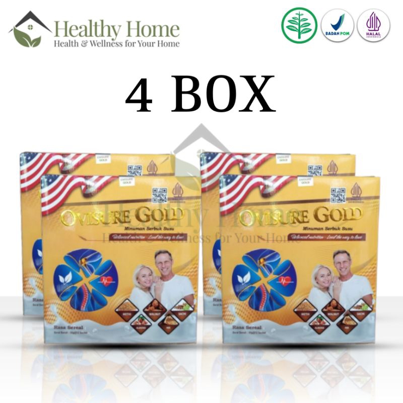 

Ovisure Gold Milk Usa 4 Box Original Susu Tulang & Sendi