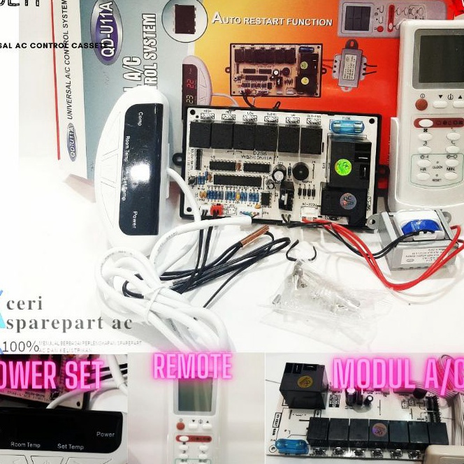 KP8 PCB Ac Universal  Modul Pcb Ac Multi  Ac Gedung  Ac Cassete