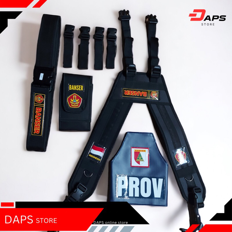 kopel set banser sabuk banser lengkap