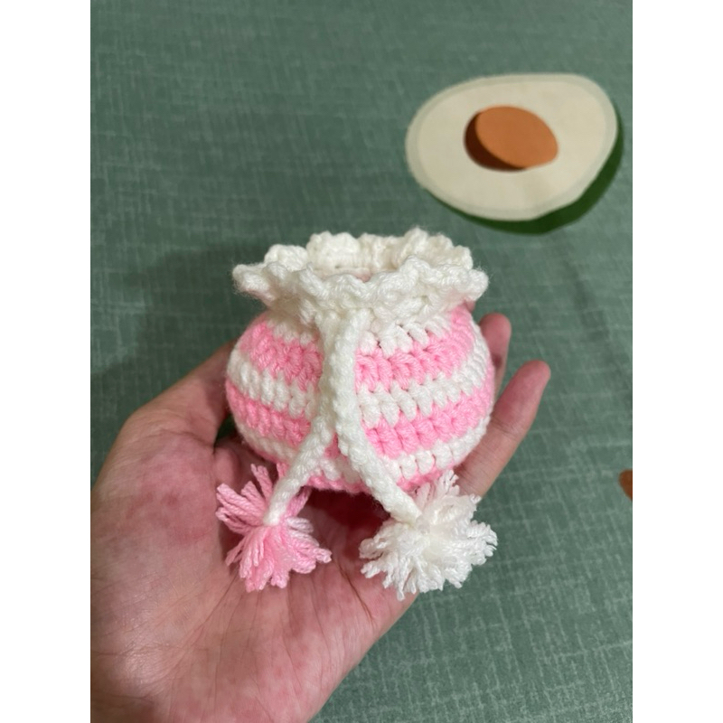 Dompet Koin Rajut Handmade