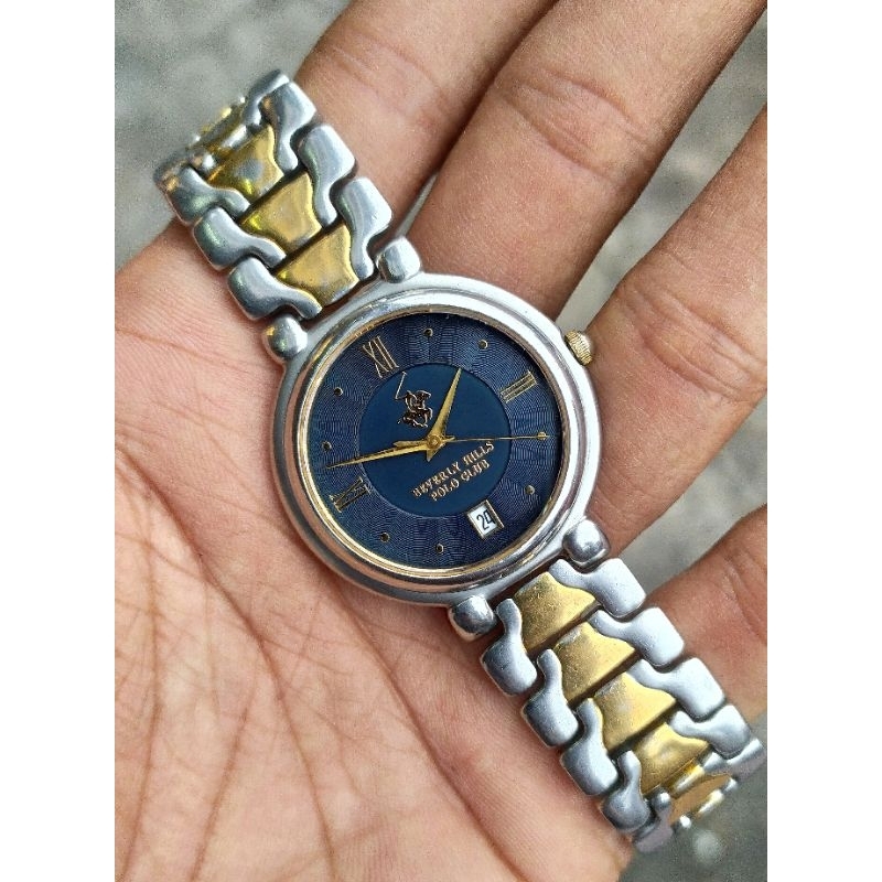 Jam Tangan Polo Club Beverly Hills Quartz Original Swiss Made
