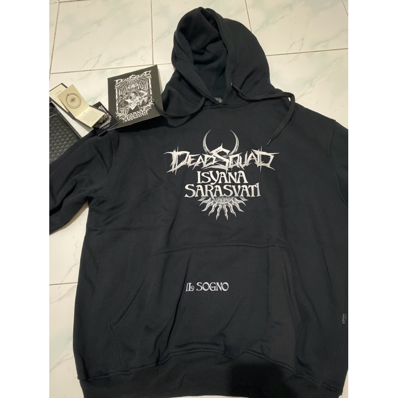 Preloved Hoodie Sweater DeadSquad x Isyana original by Stargazer