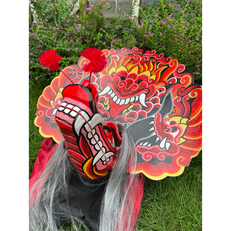 barongan telon merah pentas anak kualitas premium