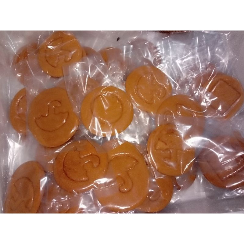 

PERMEN DALGONA CANDY SQUID GAME UK 7-8 CM