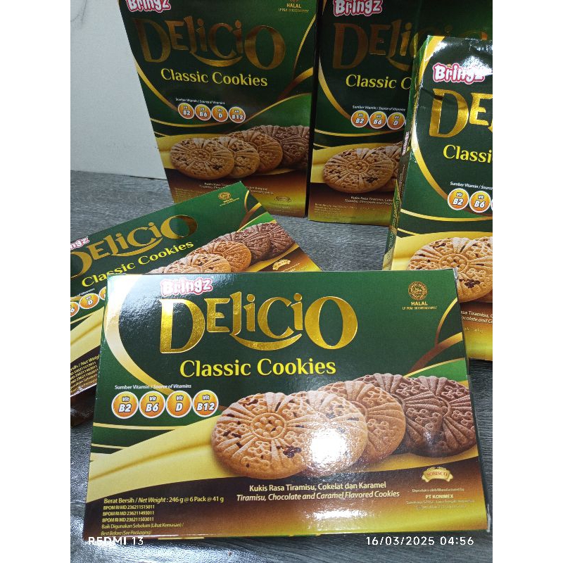 

DELICIO CLASSIC COOKIES EXP MARET 2026