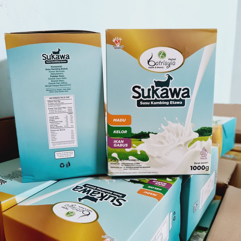 

Susu Kambing Etawa Asli,Dengan kombinasi daun kelor,ikan gabus dan madu memberikan doble manfaat dalam 1 kemasan