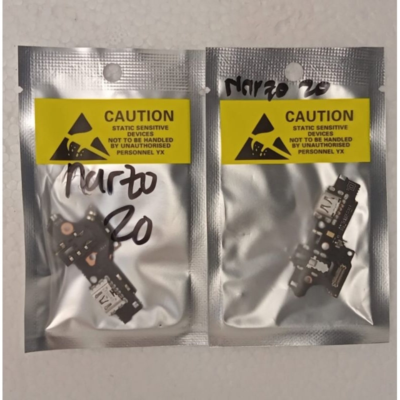 Papan carger fleksibel conektor carger ori Realme Narzo 20