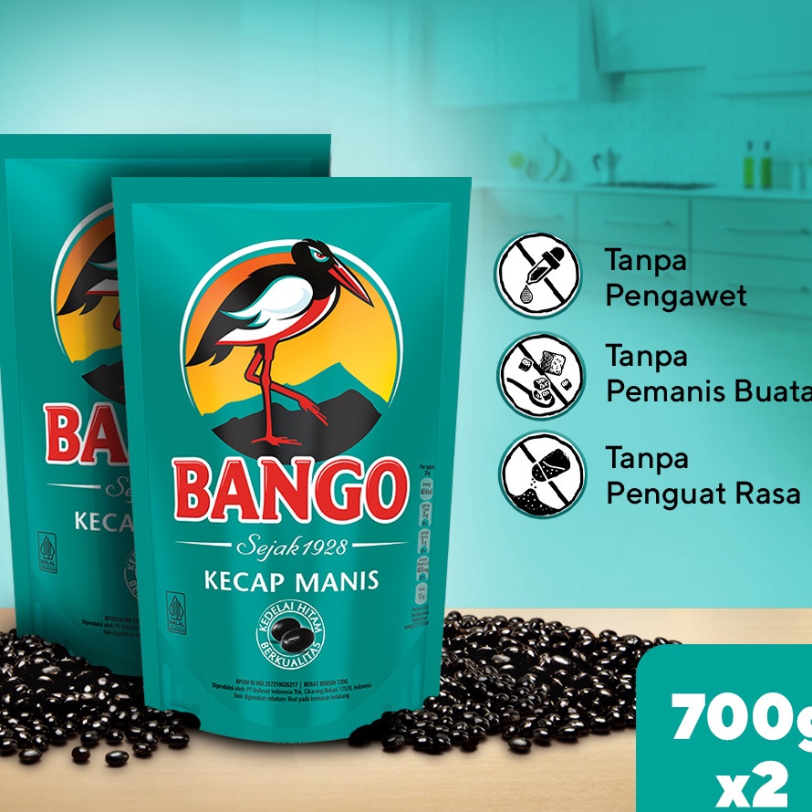 

Bango Kecap Manis Refill 7g x2