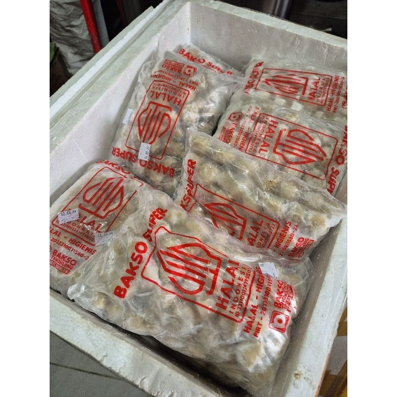 

BAKSO SUPER ISI 100
