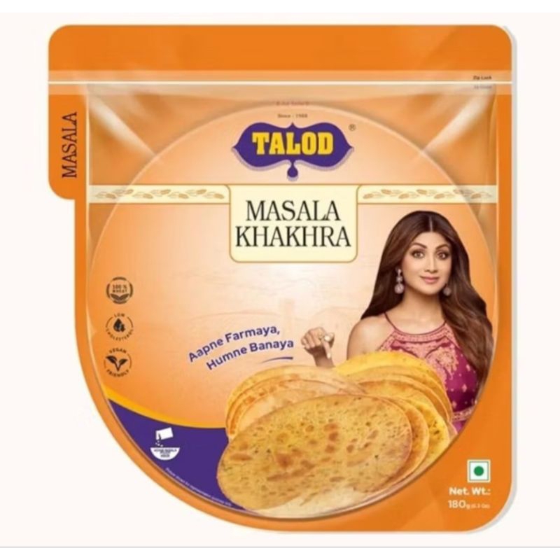

Talod Masala Khakhra 200gr
