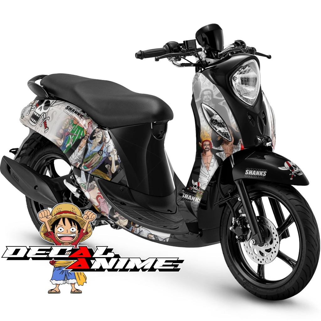 Stiker Decal Fino Full Body Sticker Variasi Skotlet fino FI 125 Premium Sporty One Piece Shanks