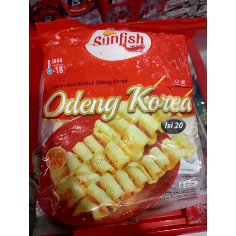 

sunfish Odeng Korea 500gr