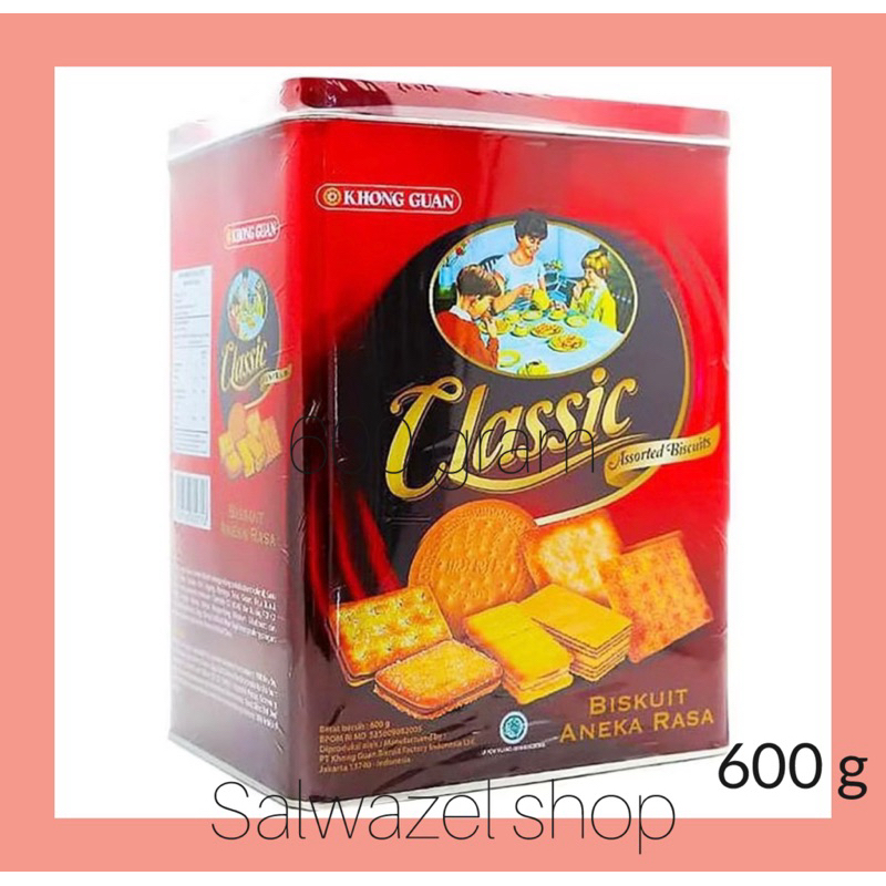 

Khong Guan Kaleng Clasic 600 g exp 06,07,/26