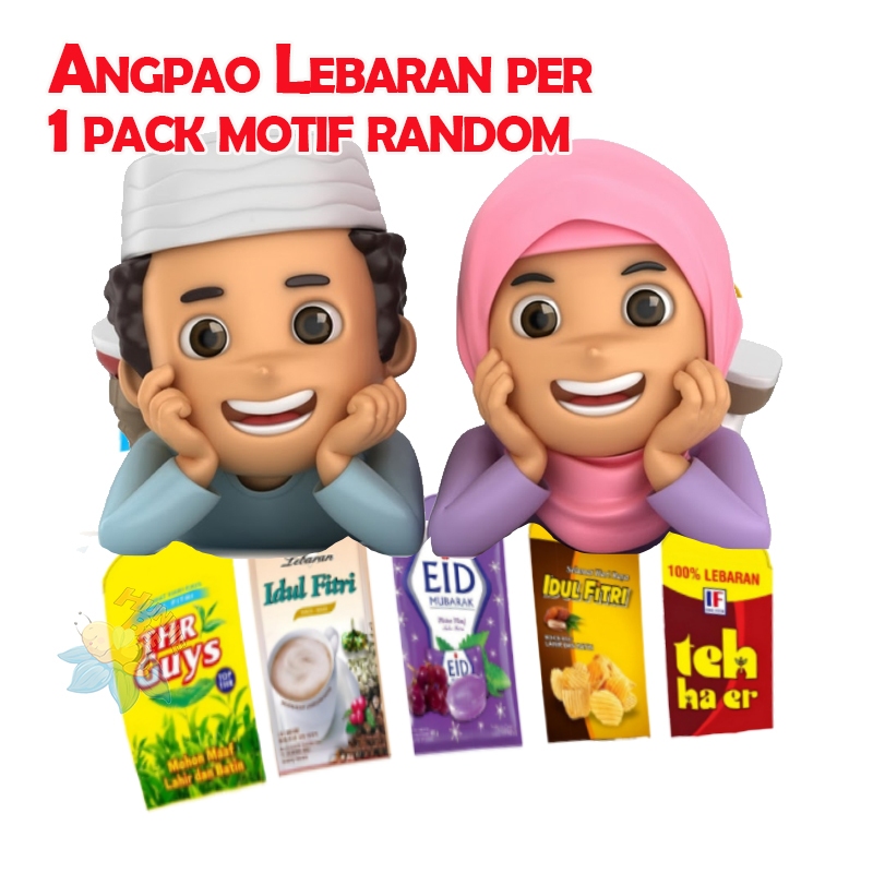 

Angpao Lebaran per 1 pack motif random
