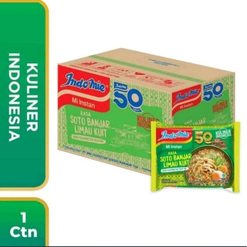 

Indomie soto Banjar limau kuit 1 karton