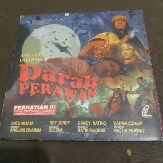 VCD Original Angling  Dharma - Darah Perawan Feat Anto Wijaya