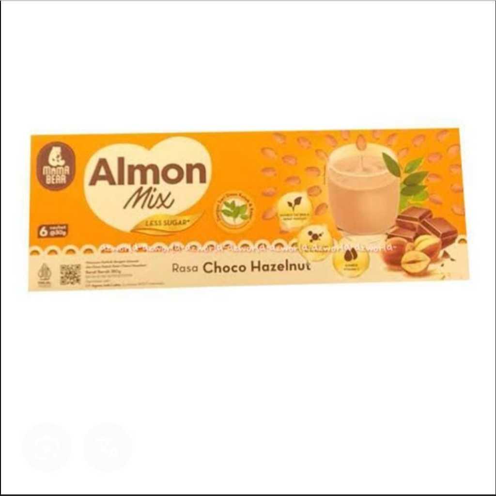 

Almond mix rasa choco hazelnut 6sachet