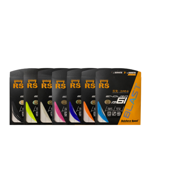 Senar Raket Badminton String RS Reinforce Speed Enduro 61 Blast Ori