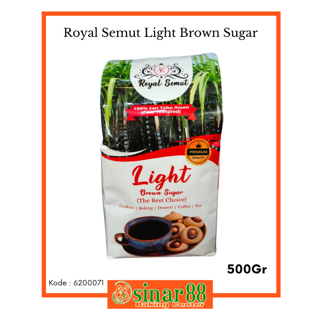 

Royal Semut Light Brown Sugar 500gr