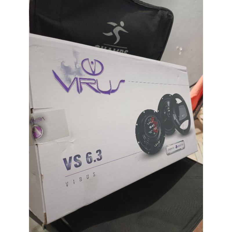 SPEAKER COAXCIAL VENOM VIRUS VS 6.3 SPEAKER AUDIO PINTU MOBIL