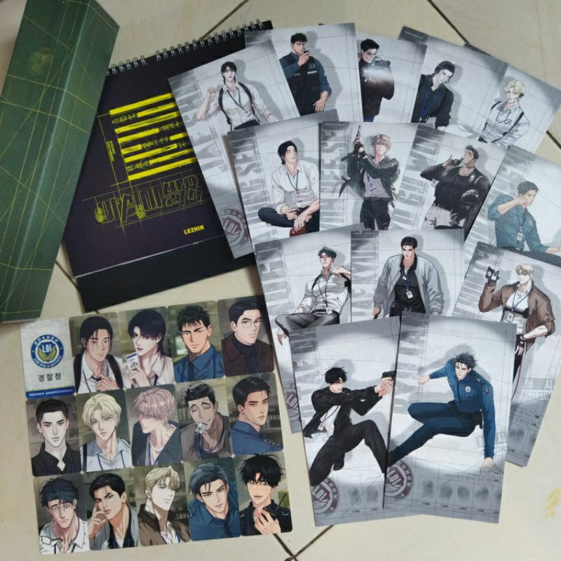 (ready stock) Lezhin Season's Greetings Calendar 2025 SG Lezhin 2025 SG25 Lezhin Official Jmeeshop l