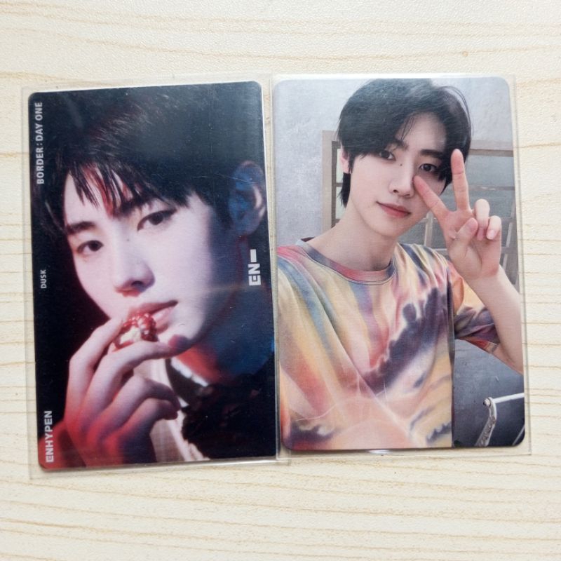 pc sunghoon ld m2u bdo yzy dd chary hoodie tuspi pob bene wv random photocard enhypen db darkblood d