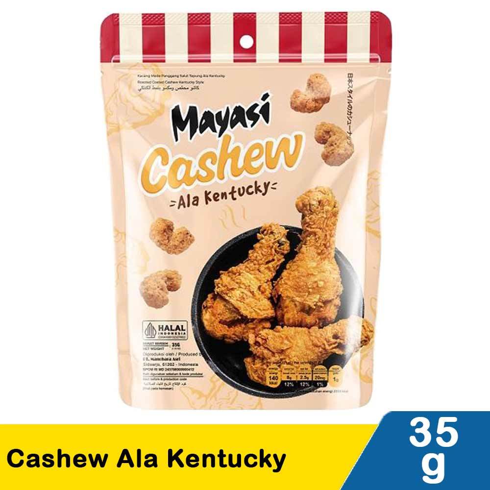 

Mayasi Cashew ala Kentucky 35g – Kacang Mede Renyah & Gurih!