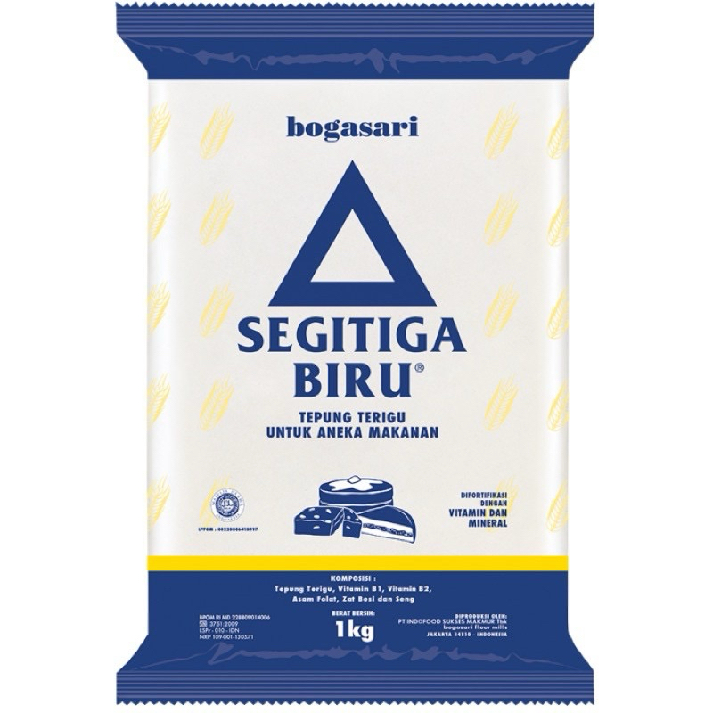 

Tepung segitiga Biru