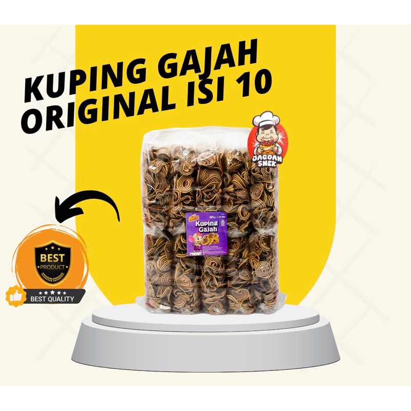 

kuping gajah isi 10 bungkus
