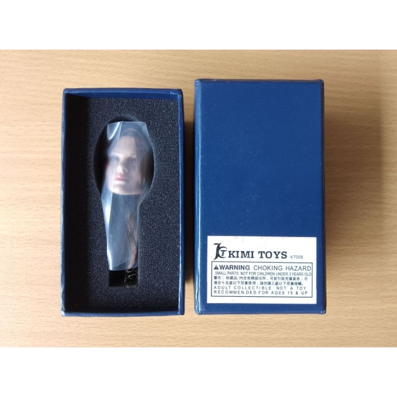 KIMI TOYS Natalie Fortman Head Sculpt Scale 1/6, Action Figure Female Head Sculpt 12 Inch Ori