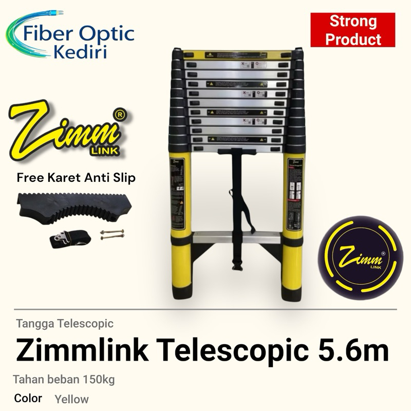 Tangga Telescopic Merk Zimmlink 5.6 meter