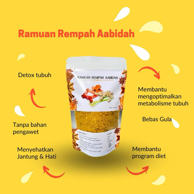 Ramuan Rempah Aabidah - JSR - Detox - Diet