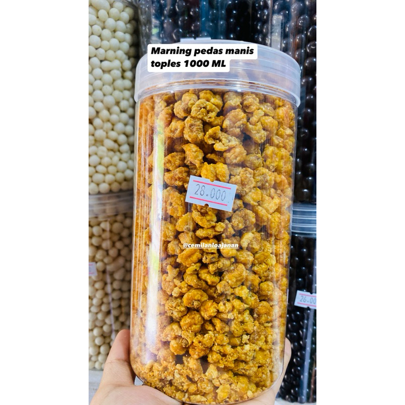 

Marning pedas manis toples 1000ML