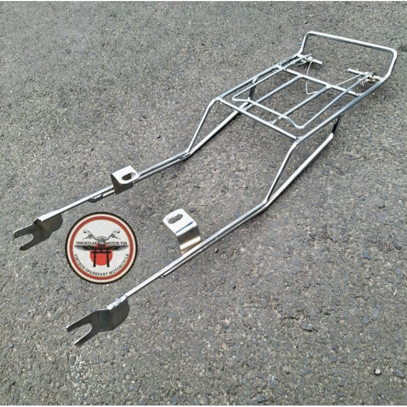 rak belakang keranjang jepit tebal s90 s90z 90za cs90 90s castrol benly s110