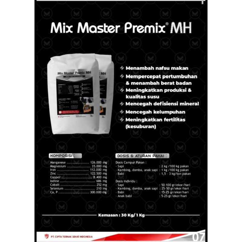 

Mix Master Premix MH