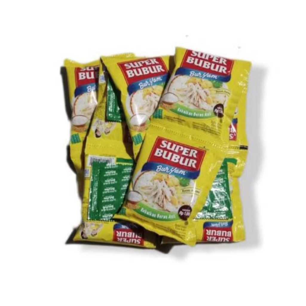 

BURYAM SUPER BUBBUR 1 RENCENG ISI 10 PCS UKURAN 22GR
