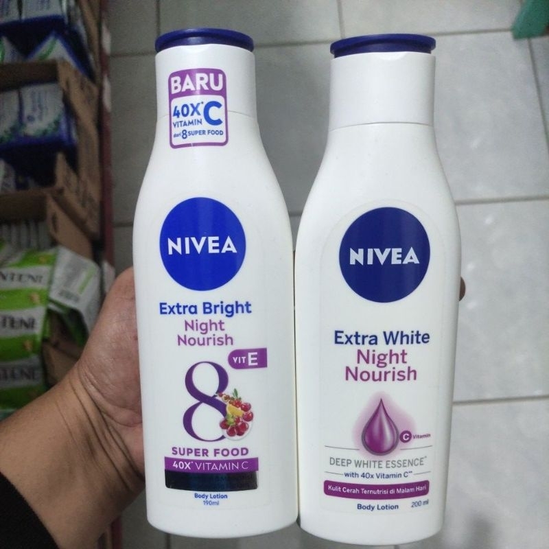 NIVEA BODY LOTION NIGHT 190 ML